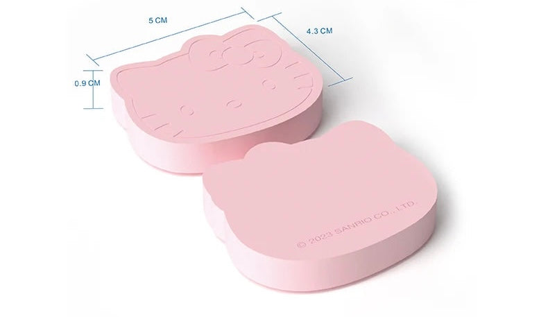 Hello Kitty Makeup Brush Set – Professional Blusher, Eyeshadow & Powder Brushes – Kawaii Cosmetic Tool Kit for Women & Girls