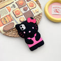 Hello Kitty 3D Silicone Soft Phone Case For iPhone 17 Pro 16 Plus 15 14 13 12 Mini 11 Pro Max XR X XS 7 8 Shockproof Phone Cover