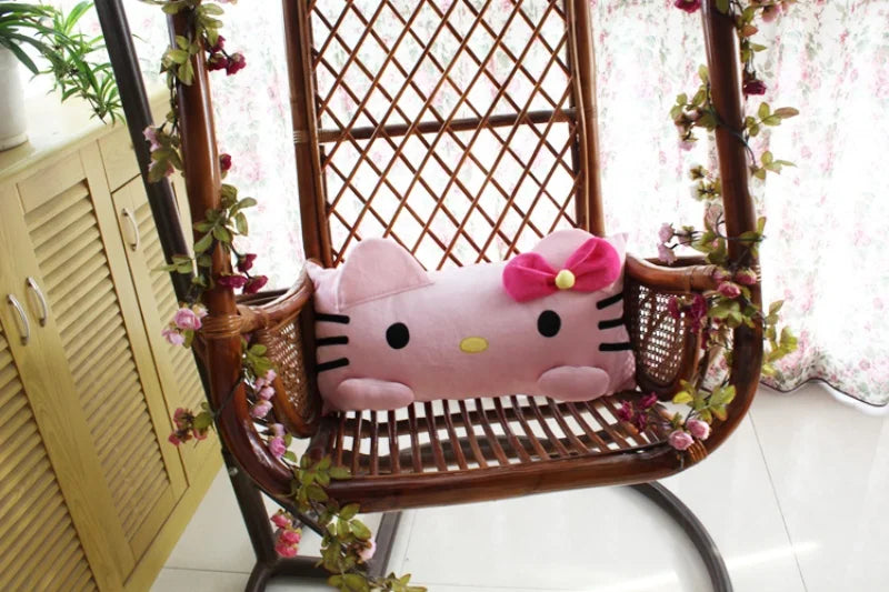 Big Size Hello Kitty Back Cushion – Soft Long Pillow for Sofa, Bed & Home Decor