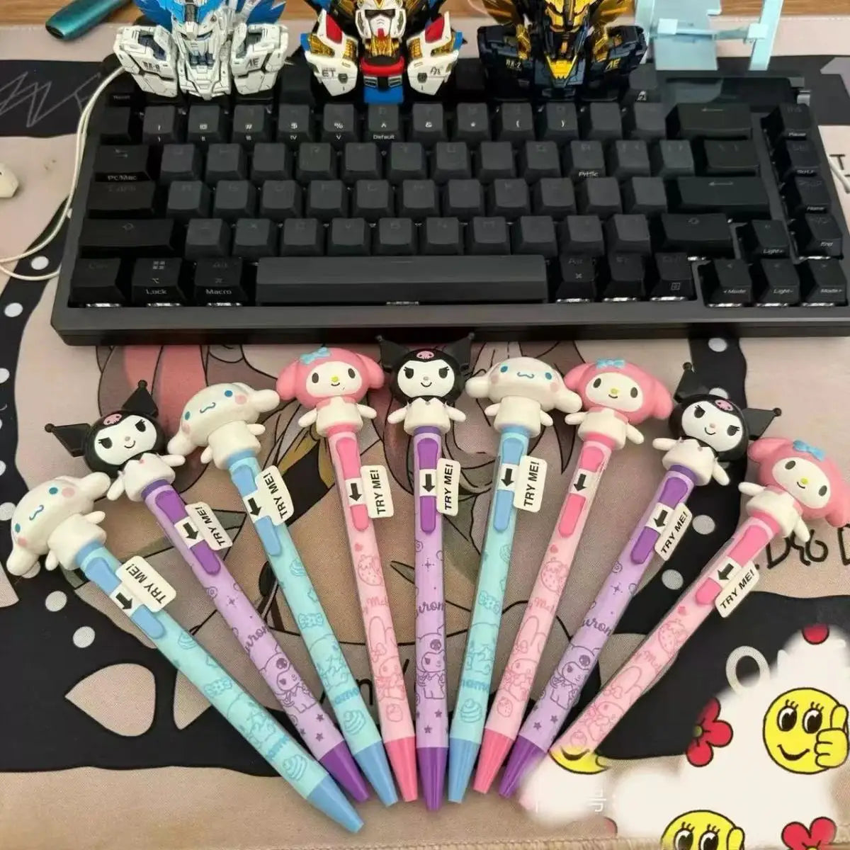 Hello Kitty Pen Retractable Ballpoint Pen Cute Cartoon Pen Smooth Writing Ballpoint Pen Student Gift Christmas Gift