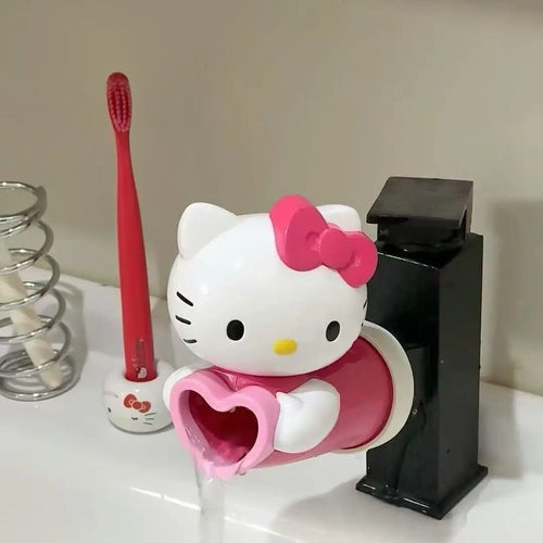 Anime Hello Kitty High Quality Faucet Handwashing KT Cat Splashproof Faucet Extender High Quality Faucet Mouth Birthday Gifts