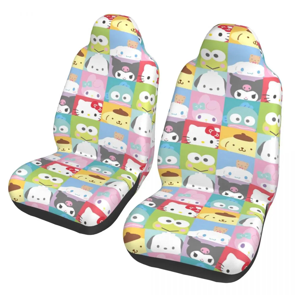 Hello Kitty Universal Car Seat Cover – Waterproof Kawaii Cartoon Seat Protector for Cars, SUVs & Trucks
