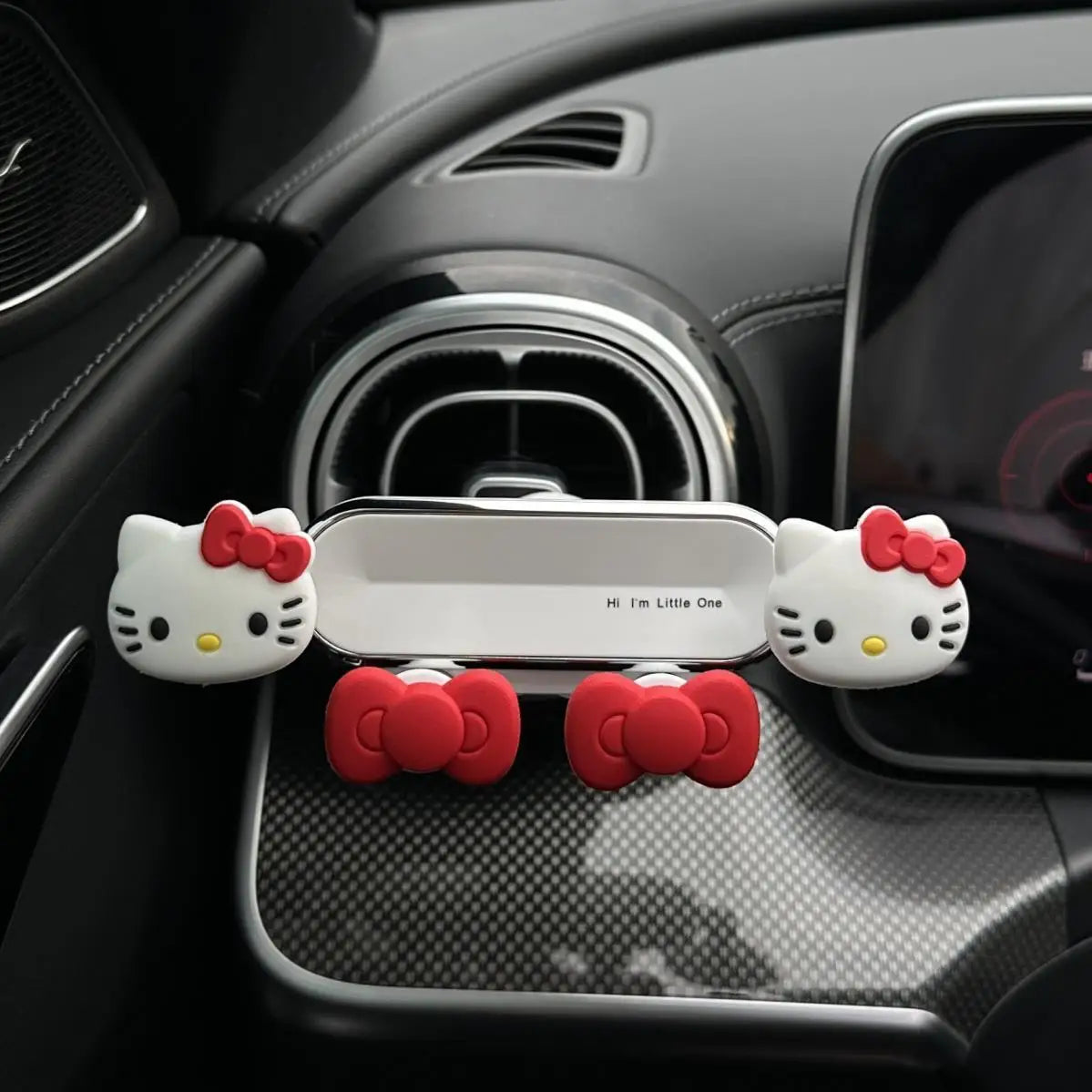 Hello Kitty Car Phone Holder – Cute Kawaii Dashboard & Air Vent Mount for Smartphones