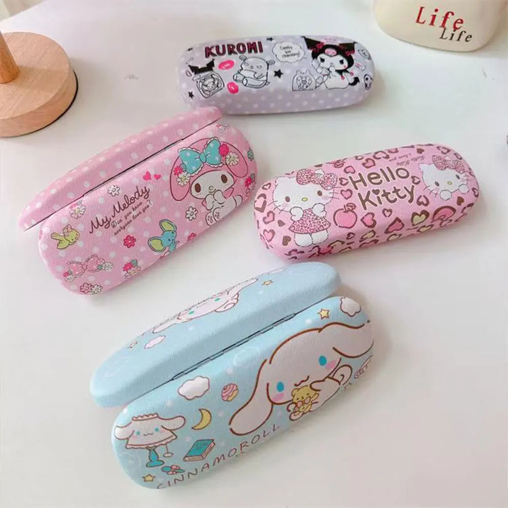Hello Kitty Glasses Storage Case – Cute Kawaii Protective Eyewear Box for Women & Girls