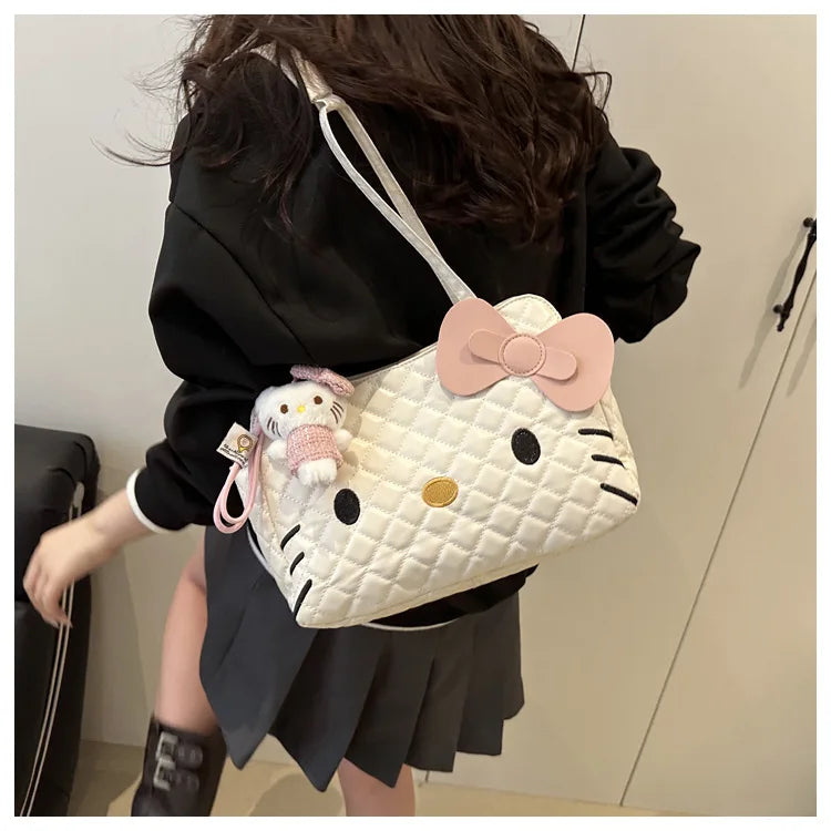 Hello kitty Backpack – Large Capacity Multifunctional Women’s Crossbody Commute Handbag