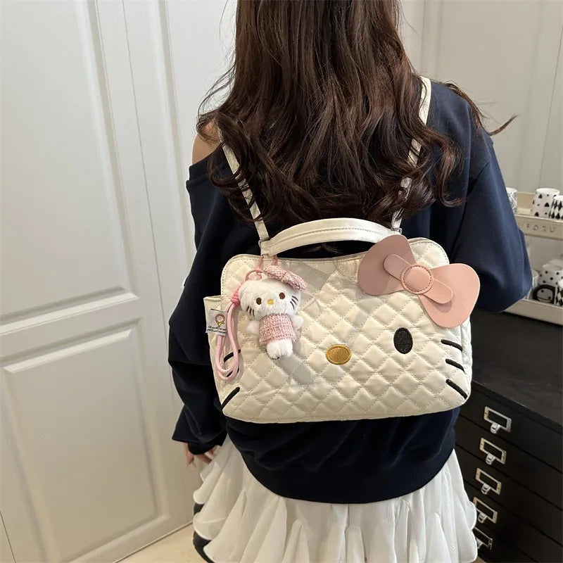 Hello kitty Backpack – Large Capacity Multifunctional Women’s Crossbody Commute Handbag