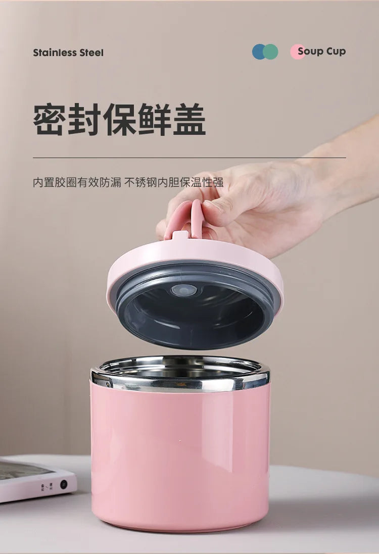 Sanrio HelloKitty Female Thermal Lunch Box Woman Bento Box Student Portable Food Container Cartoon Letter Printed Picnic Case