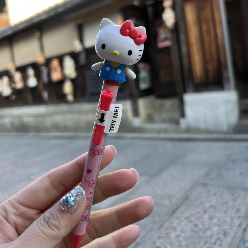Hello Kitty Pen Retractable Ballpoint Pen Cute Cartoon Pen Smooth Writing Ballpoint Pen Student Gift Christmas Gift