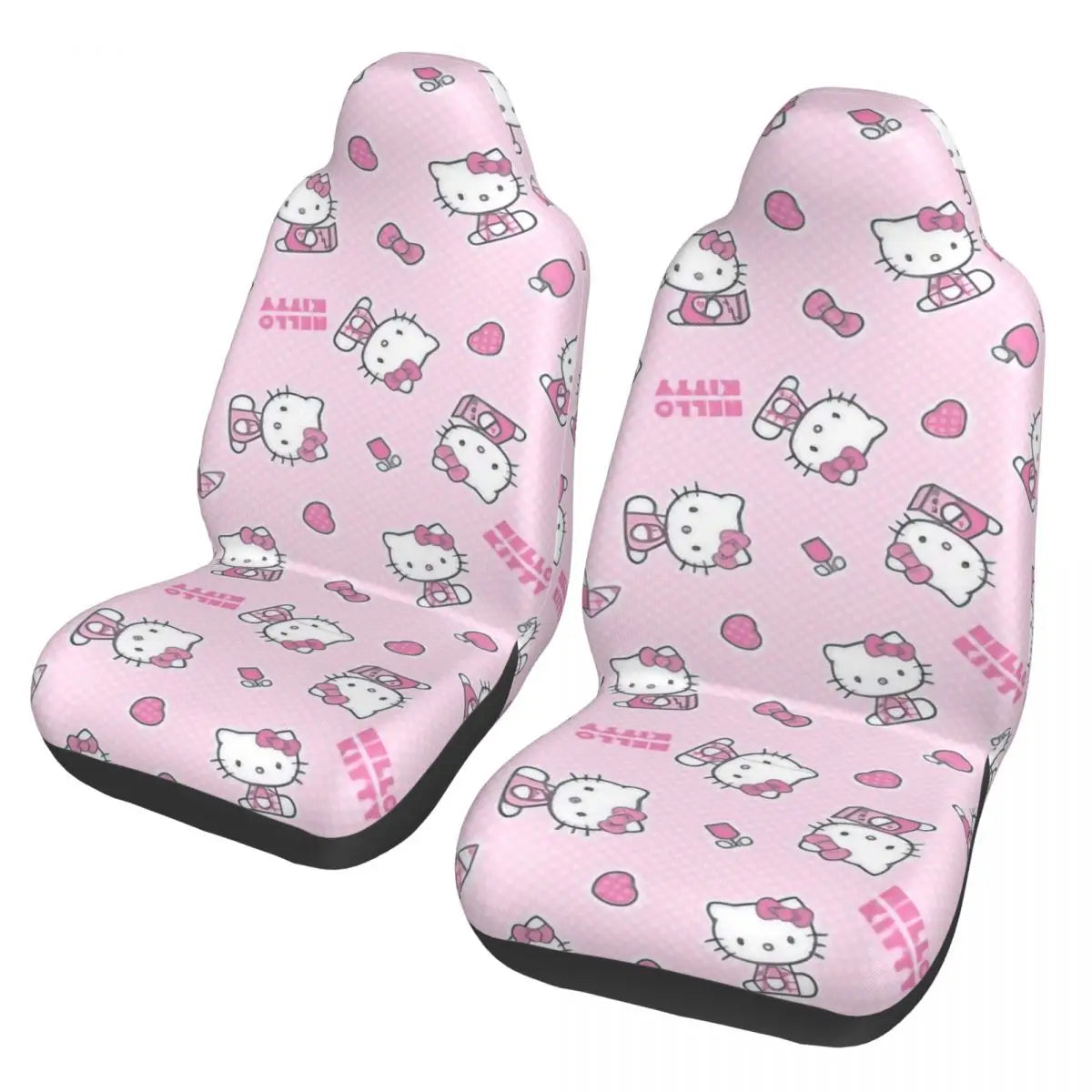 Hello Kitty Universal Car Seat Cover – Waterproof Kawaii Cartoon Seat Protector for Cars, SUVs & Trucks