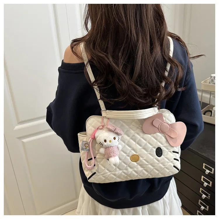 Hello kitty Backpack – Large Capacity Multifunctional Women’s Crossbody Commute Handbag