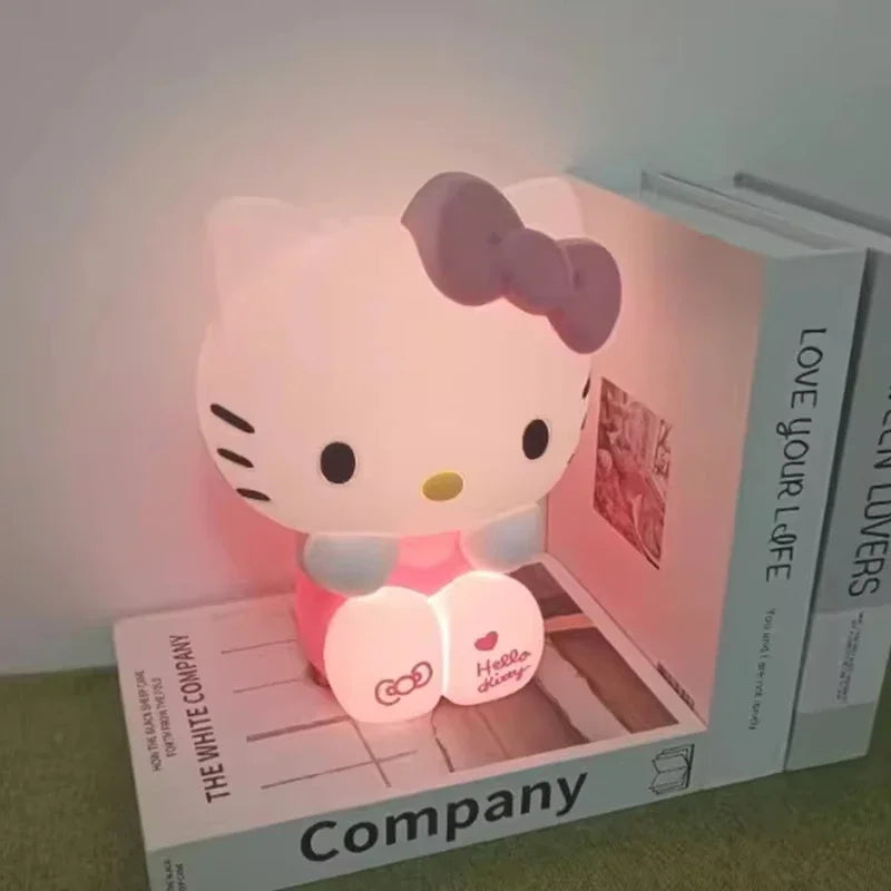 Hello Kitty LED Night Light – Cute Cartoon Desktop Lamp & Decorative Birthday Gift