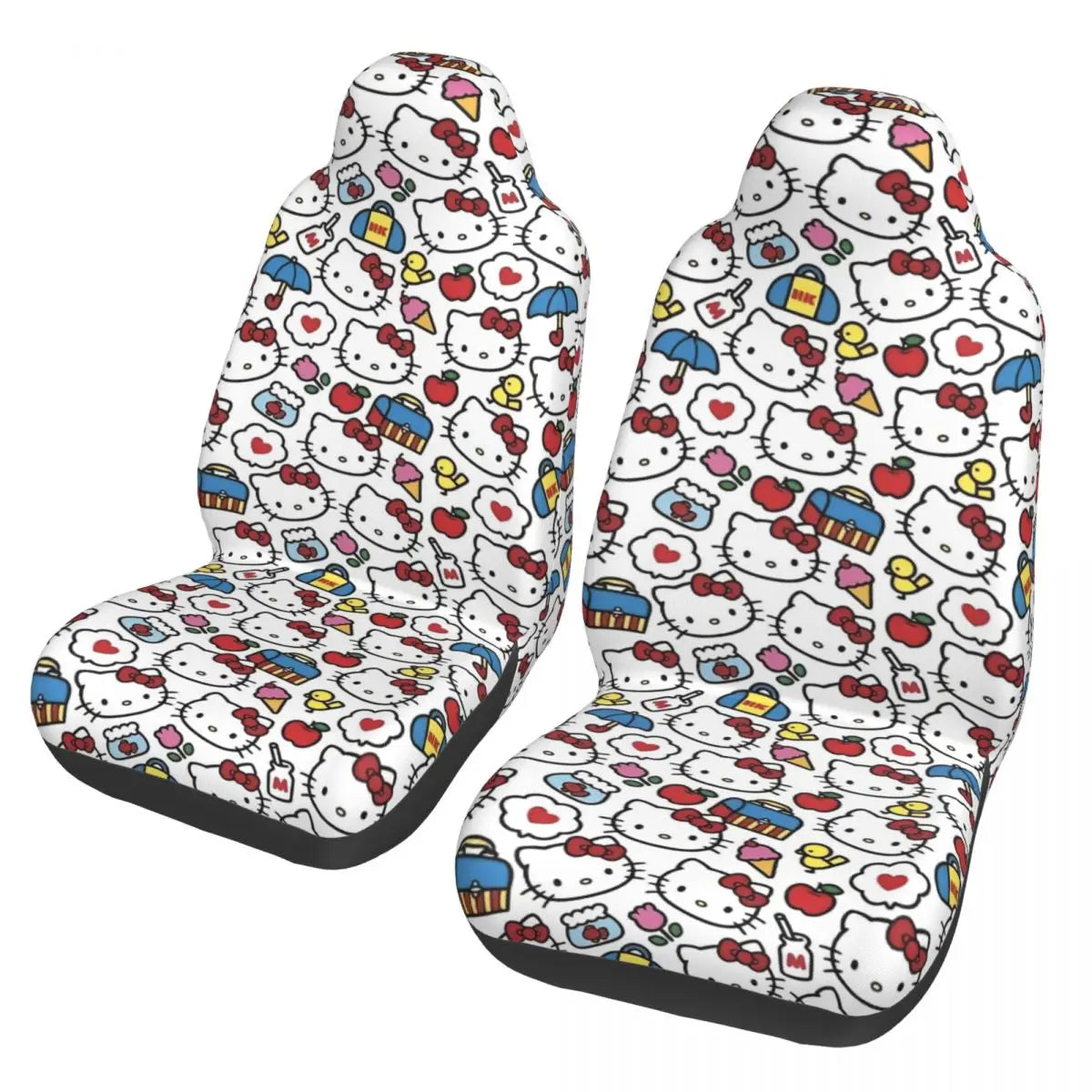 Hello Kitty Star Car Seat Cover – Universal All-Season Seat Protector for Cars, SUVs & Trucks
