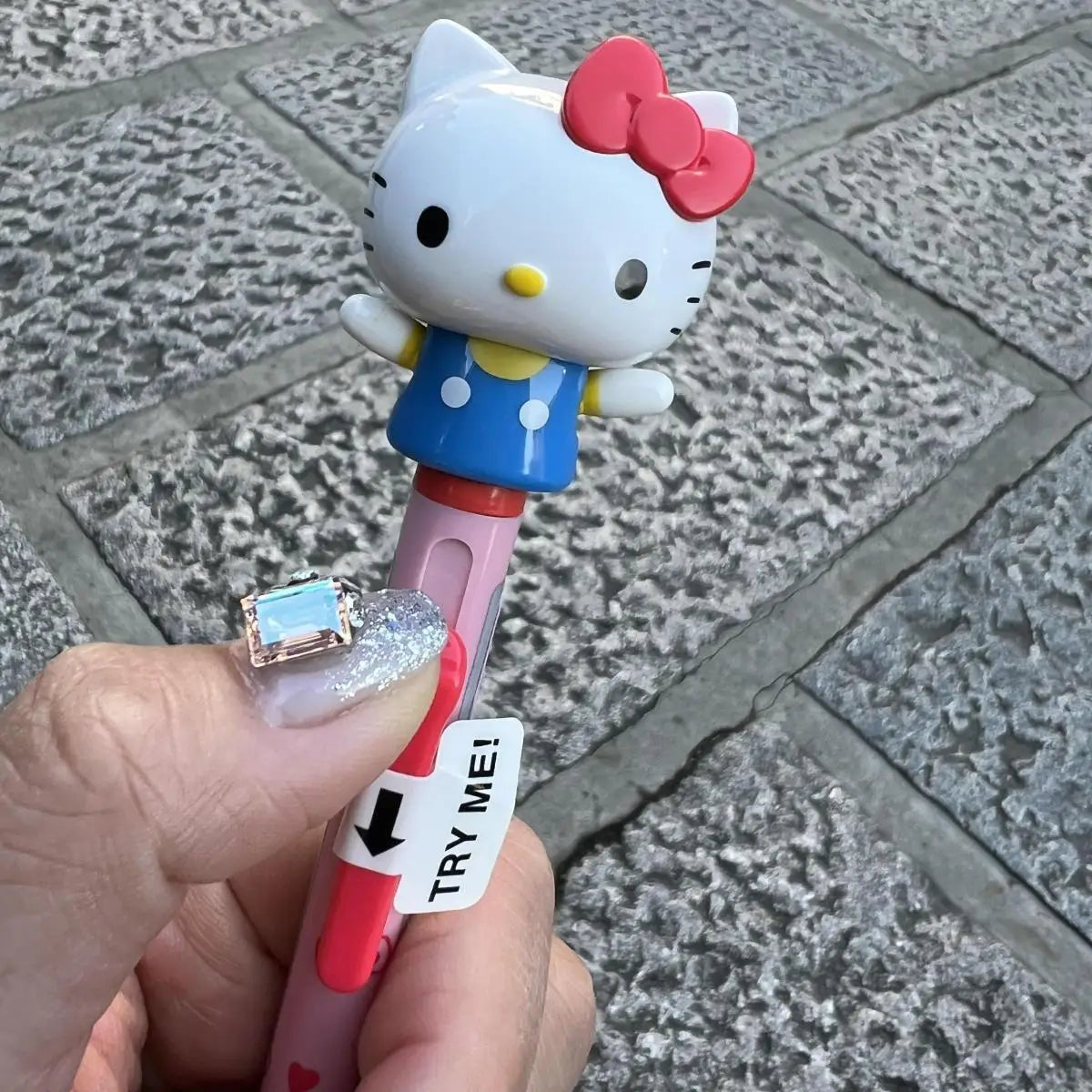 Hello Kitty Pen Retractable Ballpoint Pen Cute Cartoon Pen Smooth Writing Ballpoint Pen Student Gift Christmas Gift