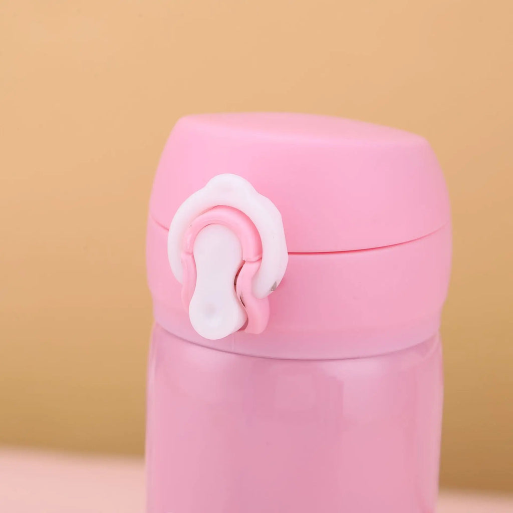 New Hello Kitty Children Thermos Cup One Click Open Lid BPA Free 304 Stainless Steel Leak Proof Spring Straw for School Outdoors