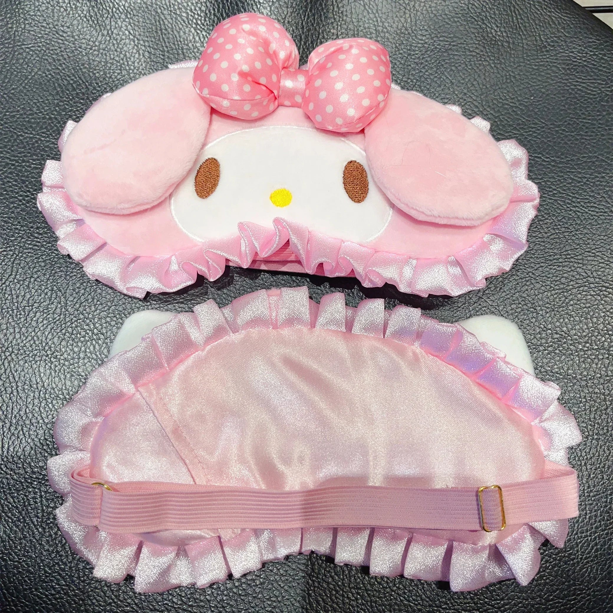 Cartoon My Melody Blindfold Cat Kawaii Eye Mask Comfortable Sleeping Blindfolds Japanese Style Eyeshade Girl