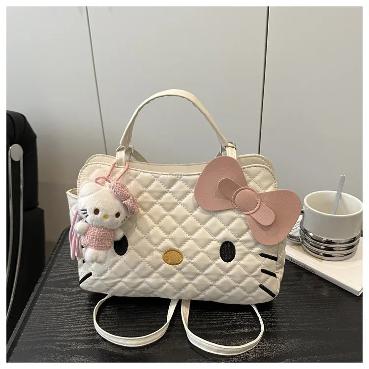 Hello kitty Backpack – Large Capacity Multifunctional Women’s Crossbody Commute Handbag