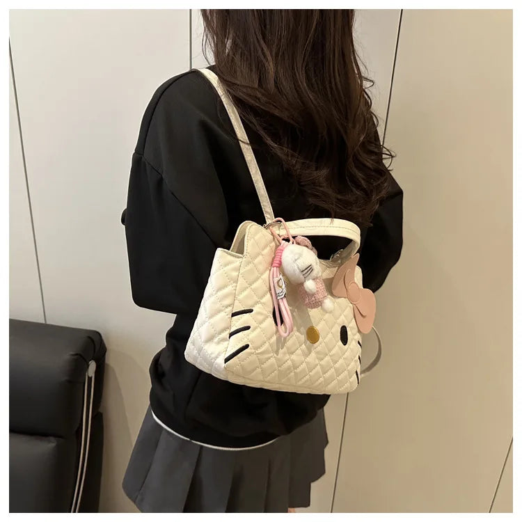 Hello kitty Backpack – Large Capacity Multifunctional Women’s Crossbody Commute Handbag