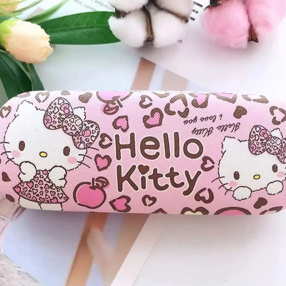 Hello Kitty Glasses Storage Case – Cute Kawaii Protective Eyewear Box for Women & Girls