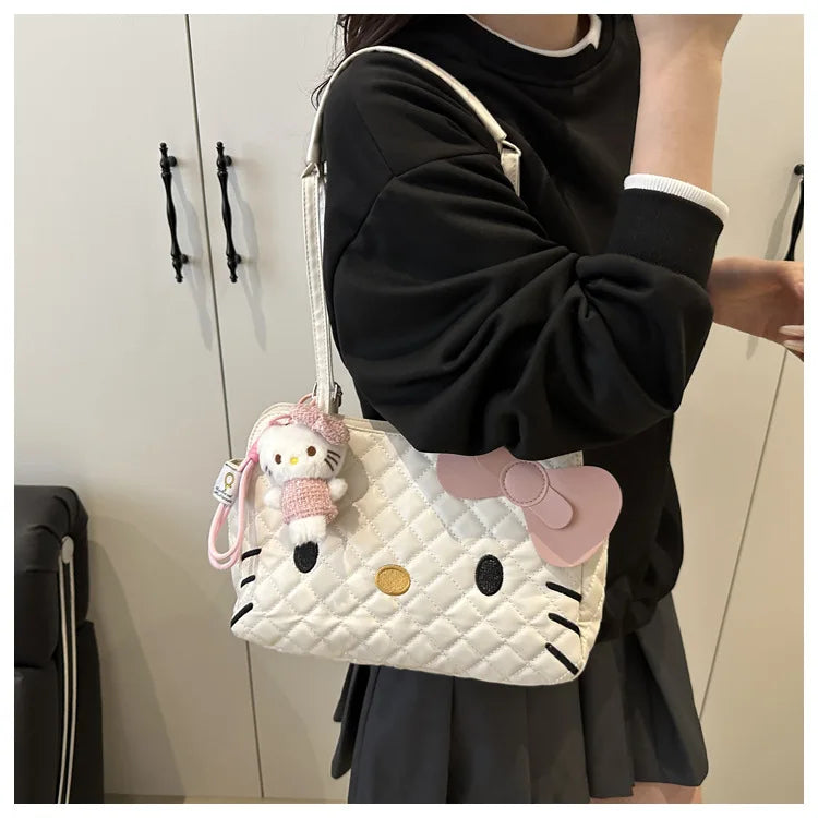 Hello kitty Backpack – Large Capacity Multifunctional Women’s Crossbody Commute Handbag