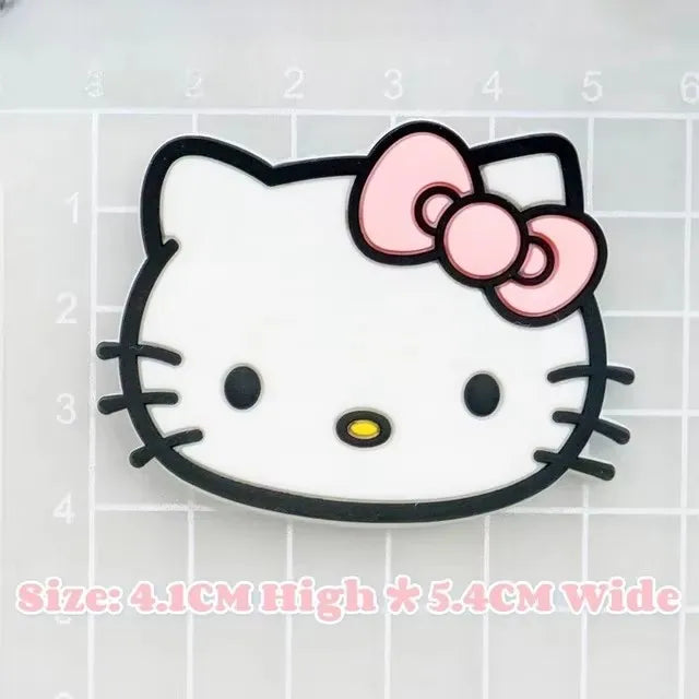 Hello Kitty Pink Series Shoe Charms – Cute Cartoon DIY Clog Accessories for Sandals & Garden Shoes