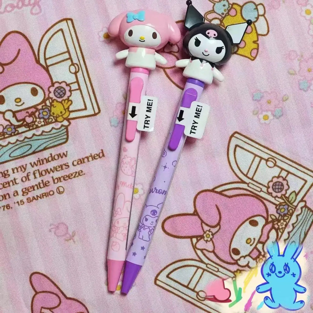 Hello Kitty Pen Retractable Ballpoint Pen Cute Cartoon Pen Smooth Writing Ballpoint Pen Student Gift Christmas Gift