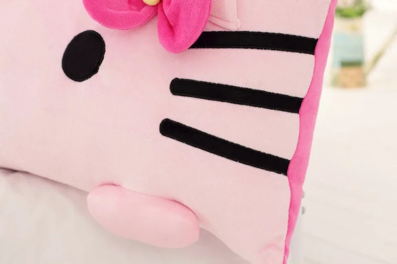 Big Size Hello Kitty Back Cushion – Soft Long Pillow for Sofa, Bed & Home Decor