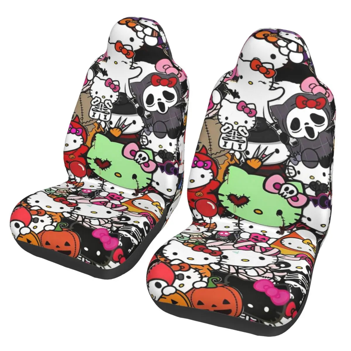 Hello Kitty Universal Car Seat Cover – Waterproof Kawaii Cartoon Seat Protector for Cars, SUVs & Trucks
