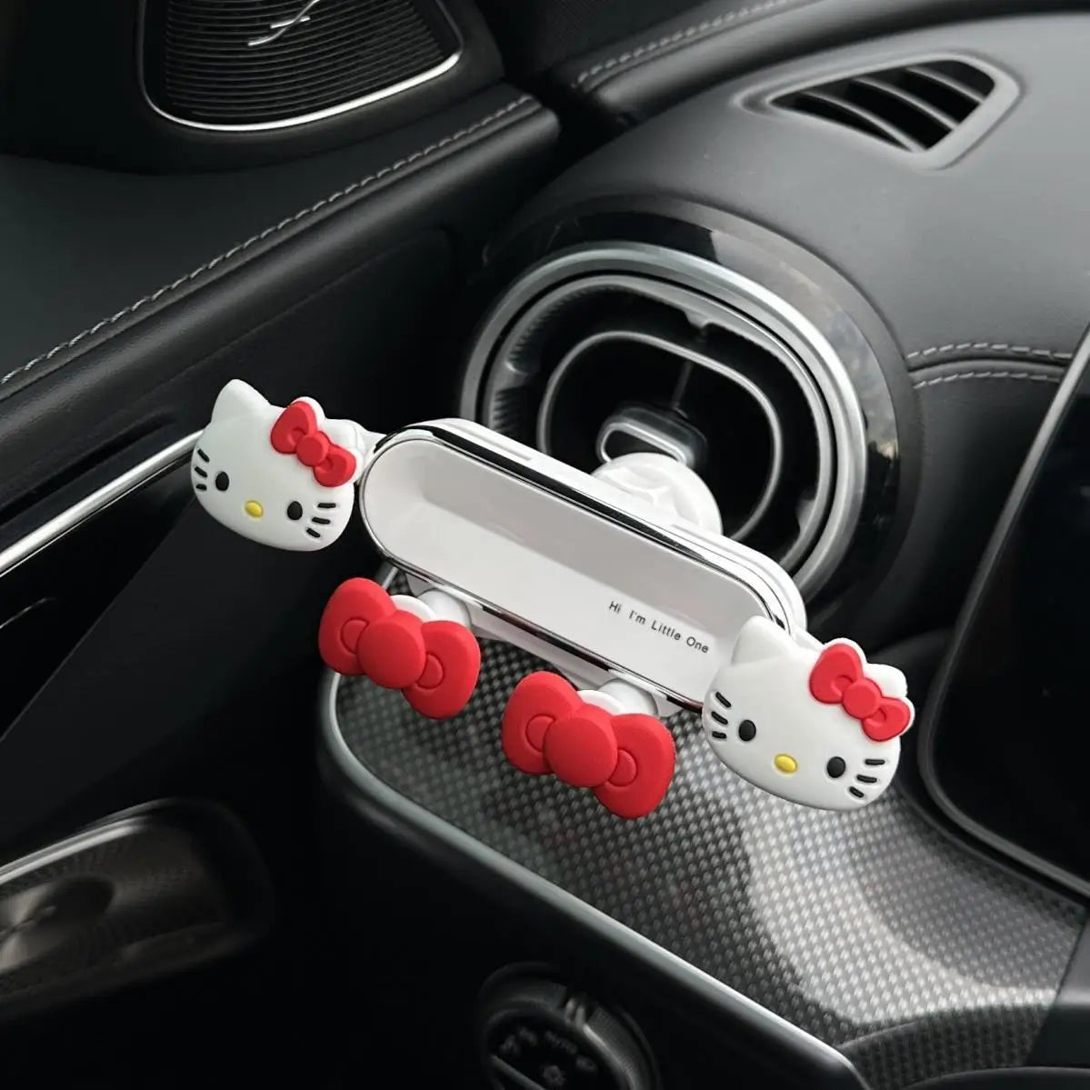 Hello Kitty Car Phone Holder – Cute Kawaii Dashboard & Air Vent Mount for Smartphones