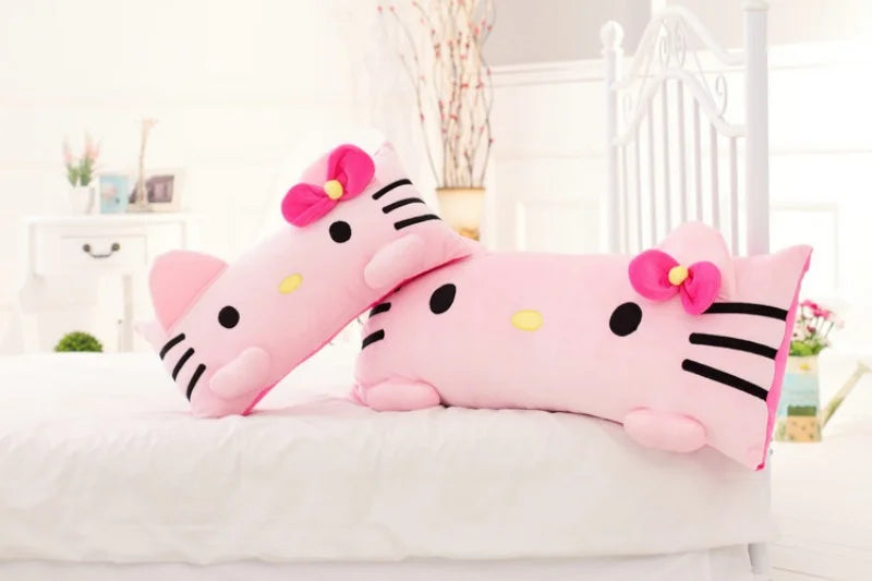 Big Size Hello Kitty Back Cushion – Soft Long Pillow for Sofa, Bed & Home Decor