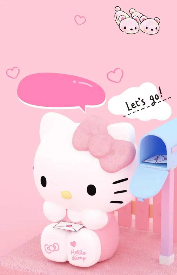 Hello Kitty LED Night Light – Cute Cartoon Desktop Lamp & Decorative Birthday Gift