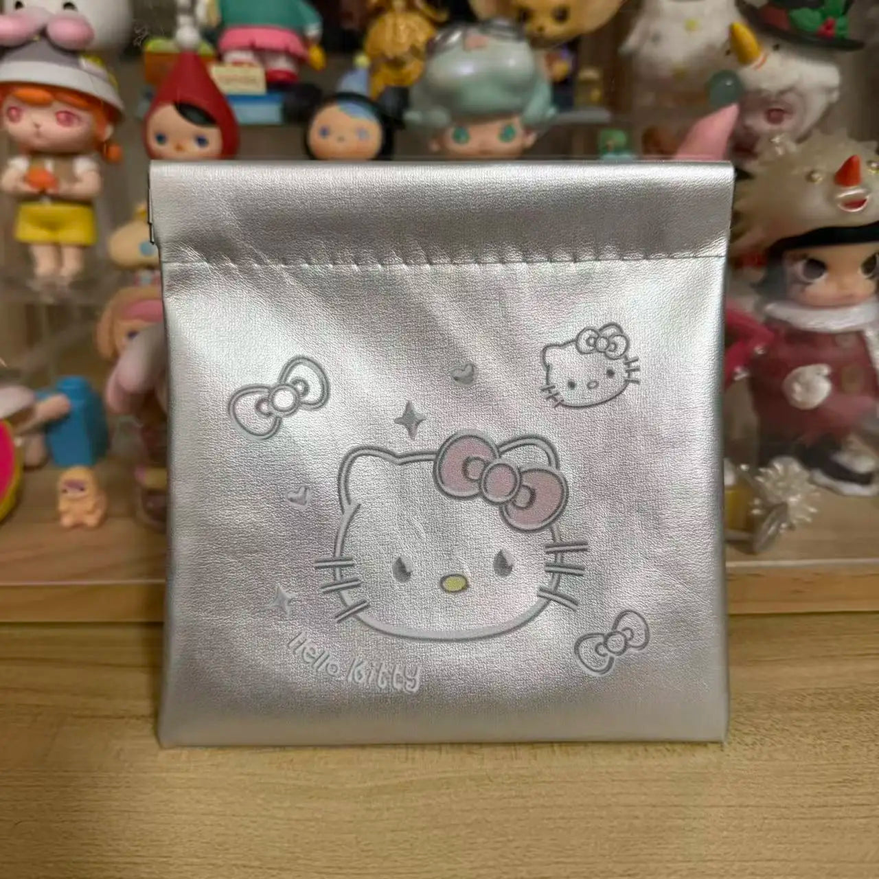 Hello Kitty Organizer Pouch – Portable Makeup, Earphone & Travel Storage Bag