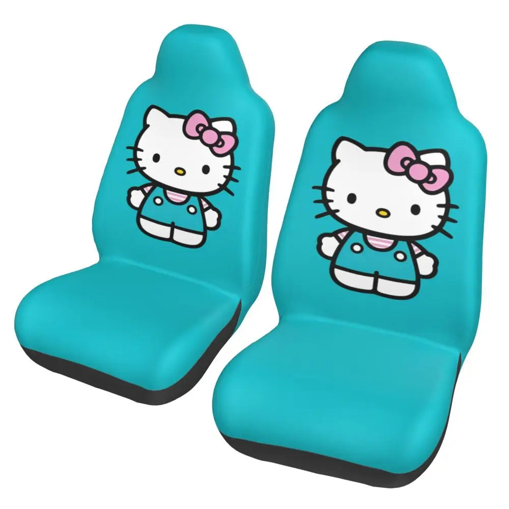 Hello Kitty Universal Car Seat Cover – Waterproof Kawaii Cartoon Seat Protector for Cars, SUVs & Trucks