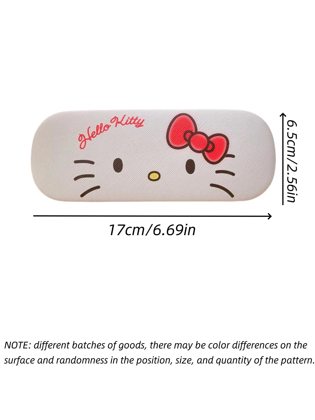 3pcs Hello Kittys glasses case and cloth Pink cat head design Soft microfiber Used to clean and put  glasses, mobile phones
