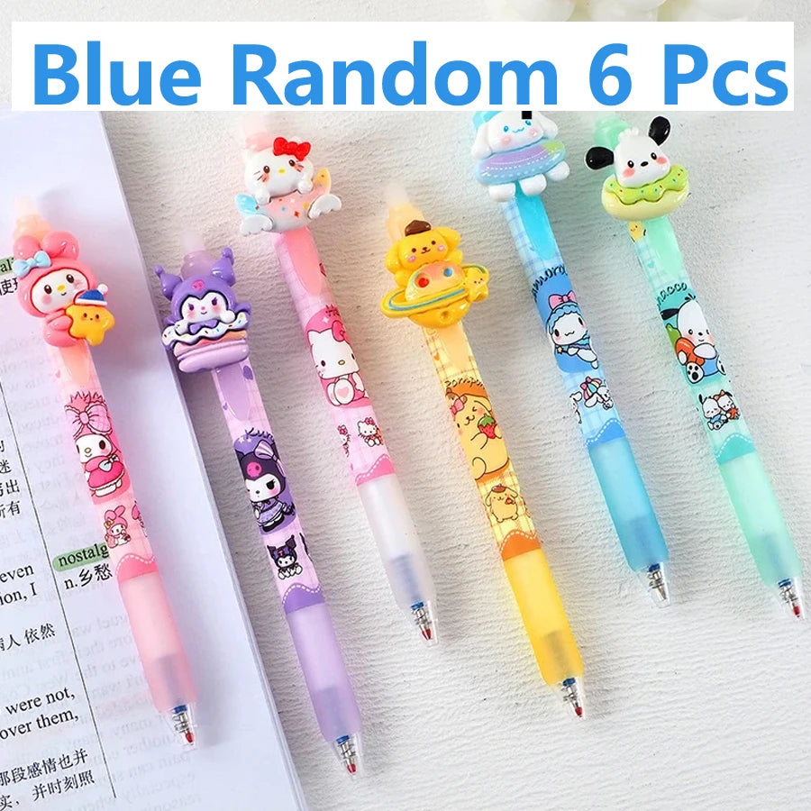 Title

6/36Pcs Sanrio Kuromi Erasable Gel Pens – Cute 0.5mm Blue Ink Neutral Pens – Kawaii Stationery for School, Office & Gifts