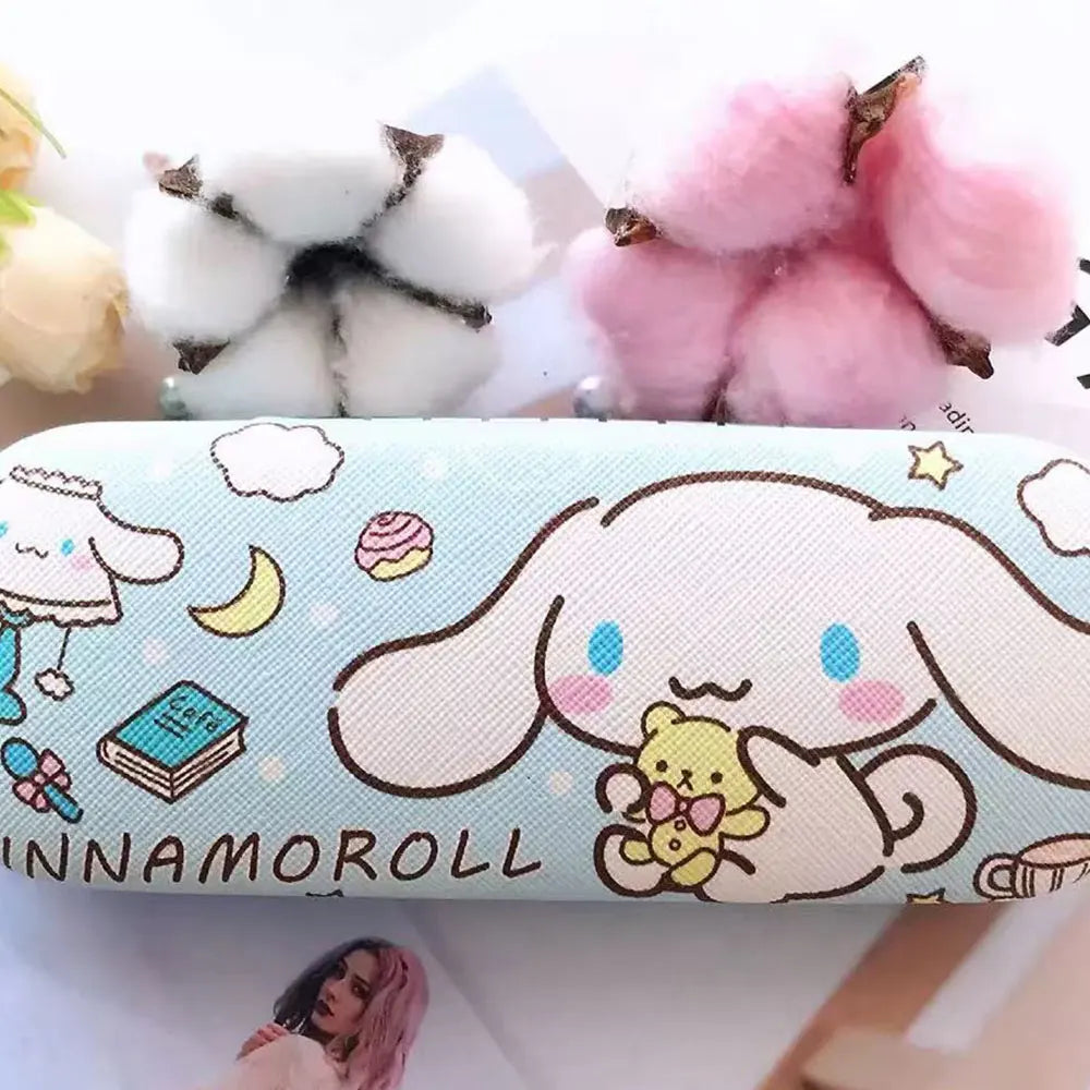 Hello Kitty Glasses Storage Case – Cute Kawaii Protective Eyewear Box for Women & Girls