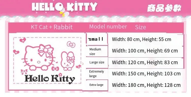 Kawaii Hello Kitty Anime 3D Stereo Diy Wall Sticker Sanrio Children's Room Bedroom Cute Decorate Background Wall Stickers Gift