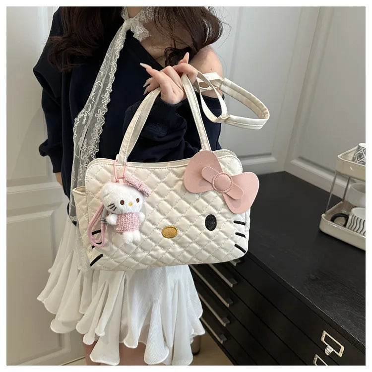 Hello kitty Backpack – Large Capacity Multifunctional Women’s Crossbody Commute Handbag