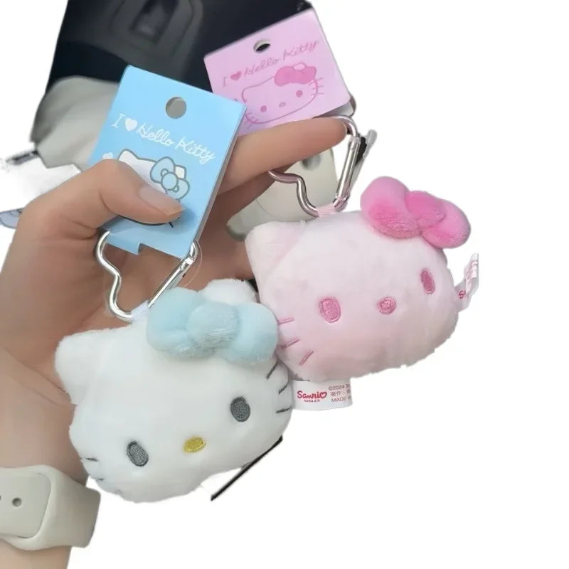 Hello Kitty Plush Keychain – 7cm Kawaii Cartoon Doll Pendant for Bags, Backpacks & Keys