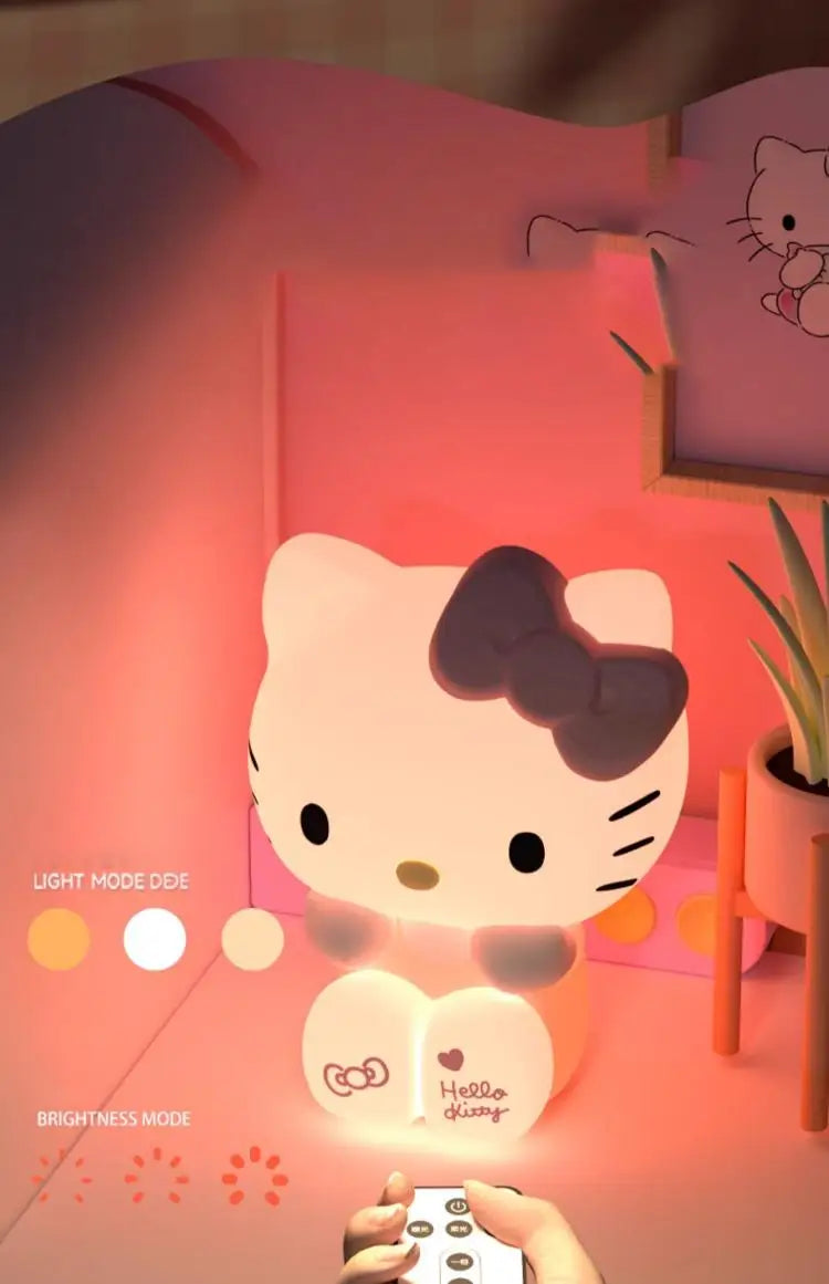 Hello Kitty LED Night Light – Cute Cartoon Desktop Lamp & Decorative Birthday Gift