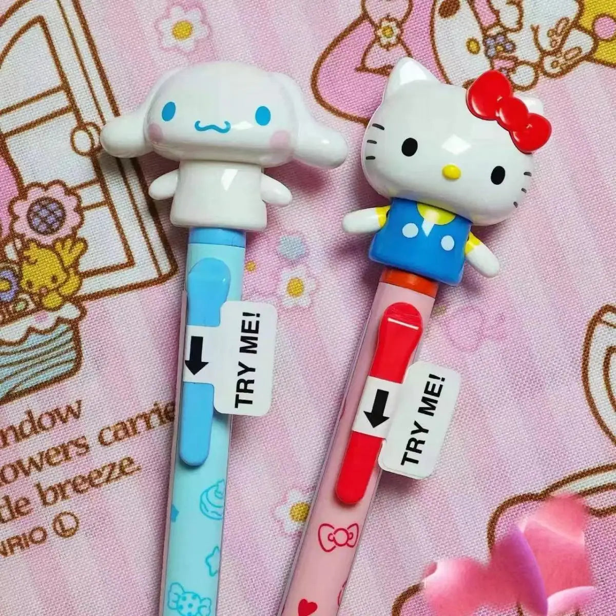 Hello Kitty Pen Retractable Ballpoint Pen Cute Cartoon Pen Smooth Writing Ballpoint Pen Student Gift Christmas Gift