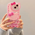 Hello Kitty Stand Phone Case – Y2K Shockproof Kickstand Cover for iPhone 7/8 Plus, X/XS, XR, 11, 12, 13, 14, 15, 16 & 17 Pro Max