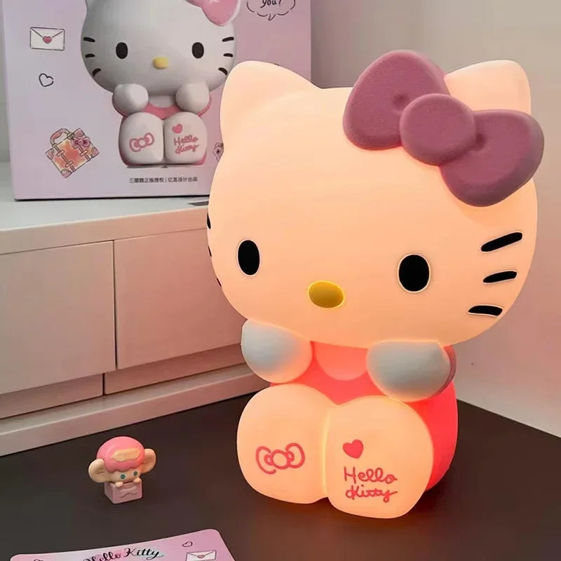 Hello Kitty LED Night Light – Cute Cartoon Desktop Lamp & Decorative Birthday Gift