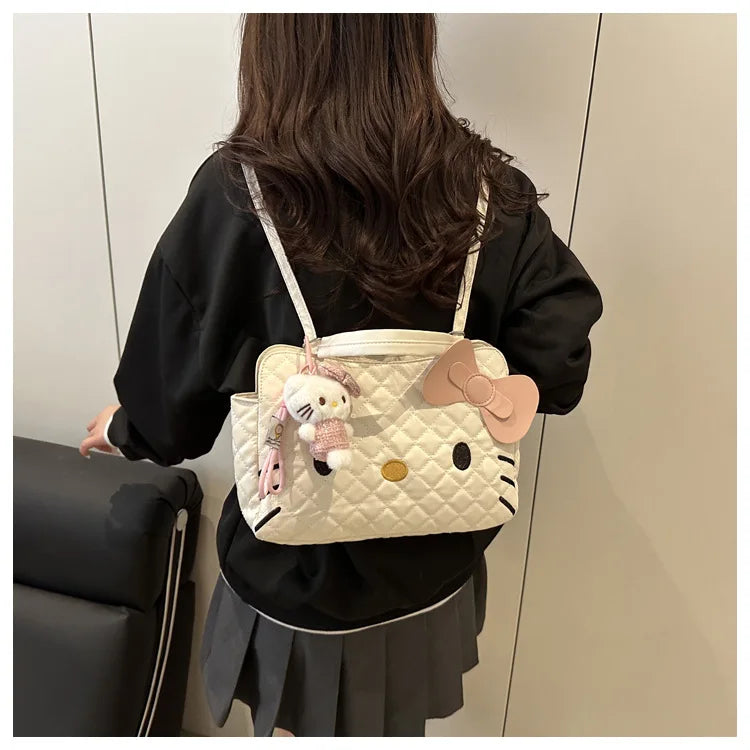 Hello kitty Backpack – Large Capacity Multifunctional Women’s Crossbody Commute Handbag