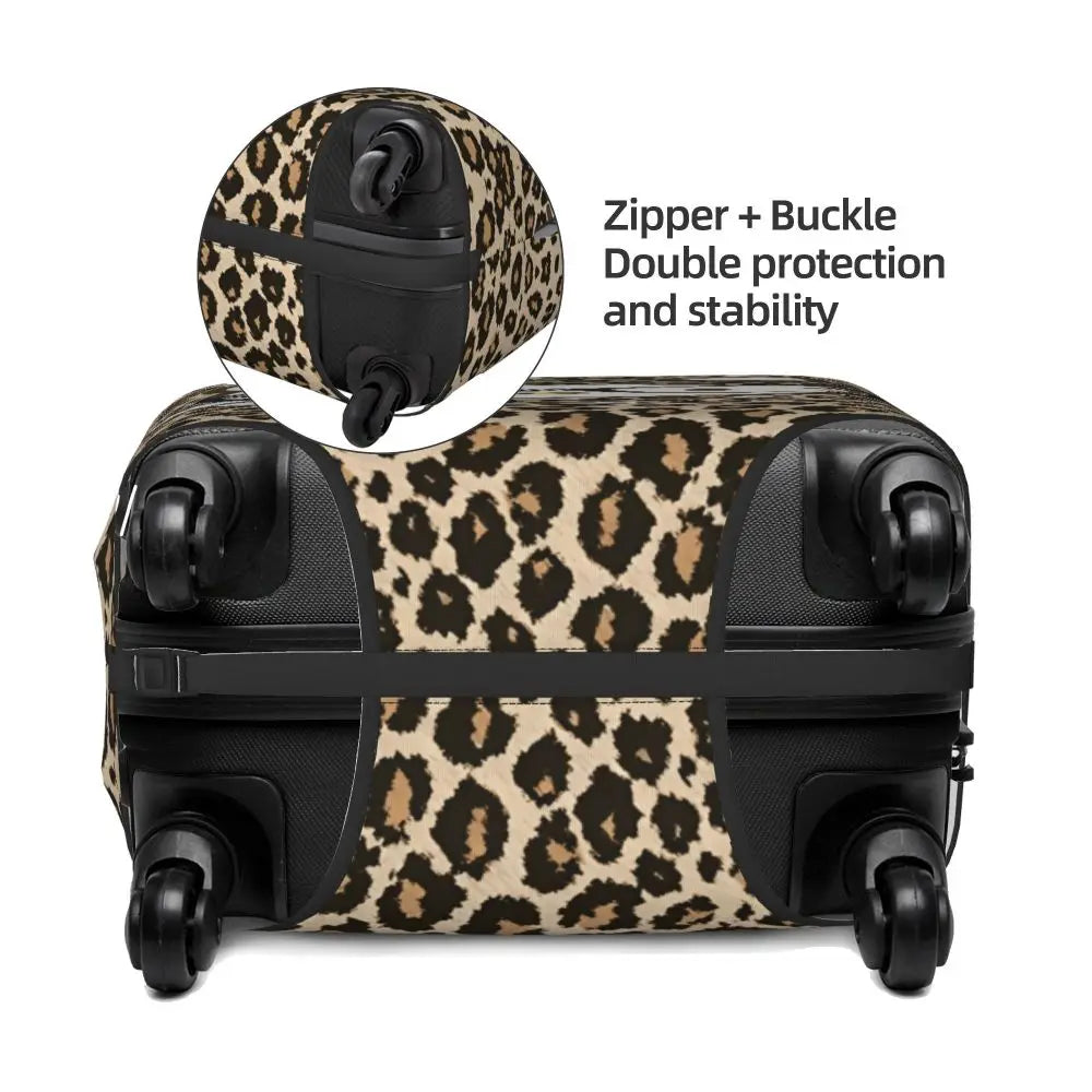 Custom Girls Kitten Classical Printing Luggage Cover Elastic Cute KT Cat Travel Suitcase Protective Covers Fits 18-32 Inch