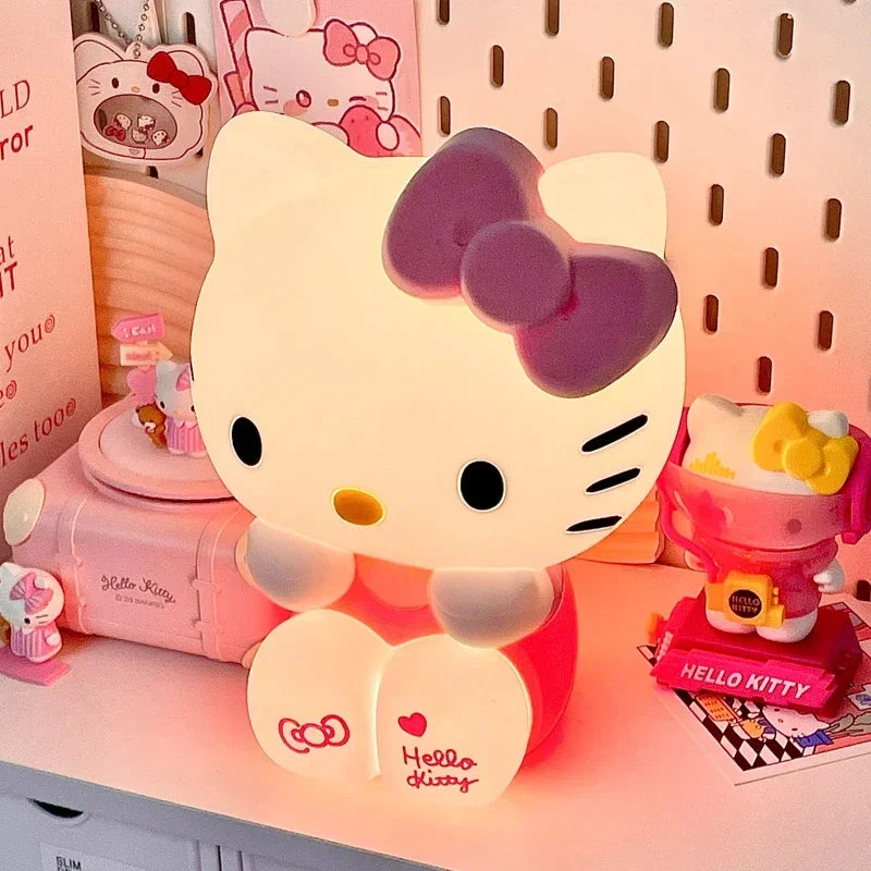 Hello Kitty LED Night Light – Cute Cartoon Desktop Lamp & Decorative Birthday Gift
