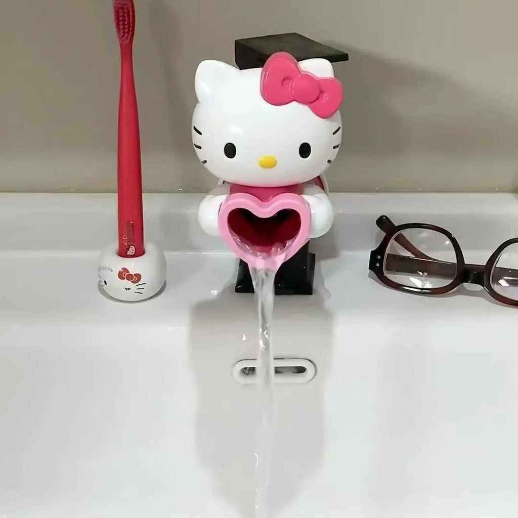 Anime Hello Kitty High Quality Faucet Handwashing KT Cat Splashproof Faucet Extender High Quality Faucet Mouth Birthday Gifts