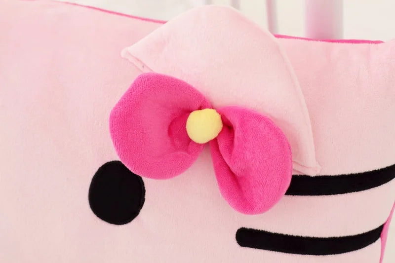 Big Size Hello Kitty Back Cushion – Soft Long Pillow for Sofa, Bed & Home Decor