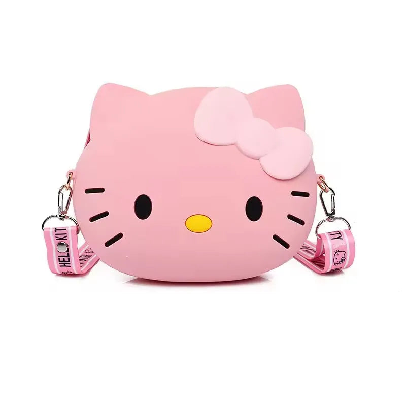 Hello Kitty 3D Crossbody Bag – Kawaii Small Messenger Phone Purse (11cm / 19cm) for Women & Girls