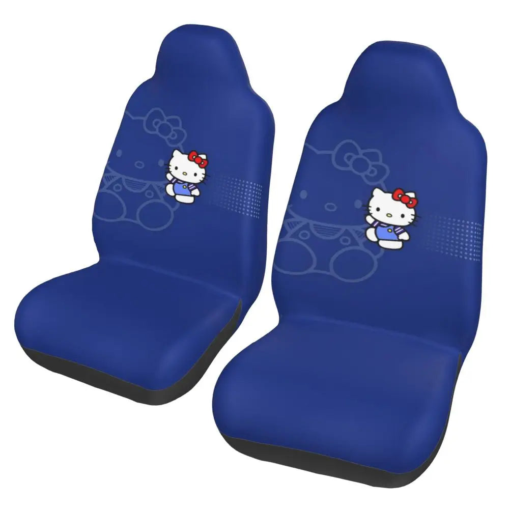 Hello Kitty Universal Car Seat Cover – Waterproof Kawaii Cartoon Seat Protector for Cars, SUVs & Trucks
