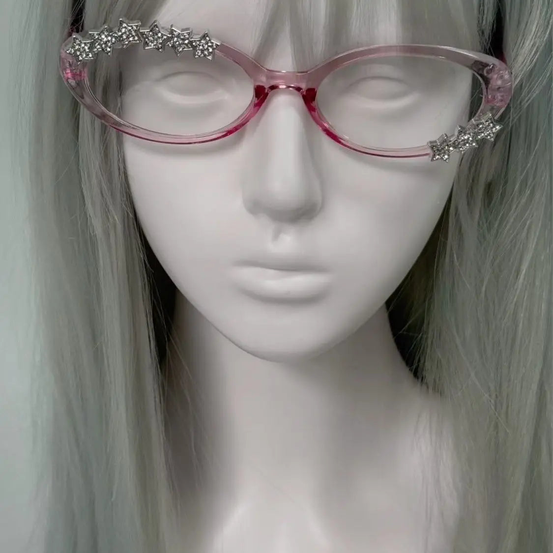 Hello Kitty Glasses Fashion Trend Personality Take Pictures Decorative Glasses Originality Cartoon Subculture Y2k Eyeglass Frame